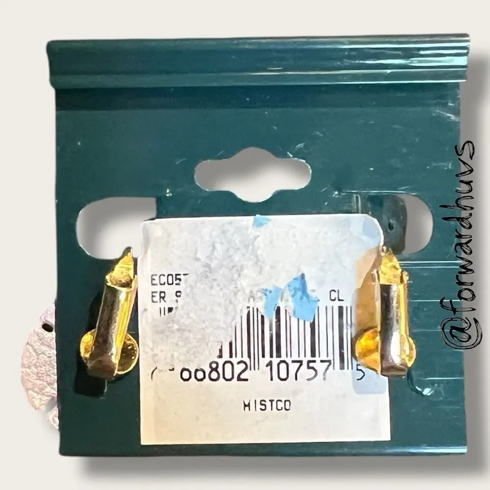 Bundle Sale 3 for $15 | Genuine Shell Clip-On Earrings – 3/4 Inch